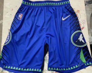 NBA Minnesota Timberwolves 21-22 city shorts